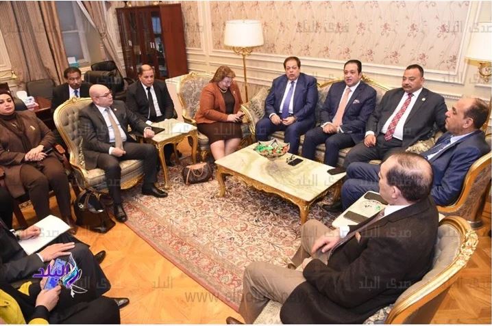 تكريم البرلماني محمد أبو العينين 