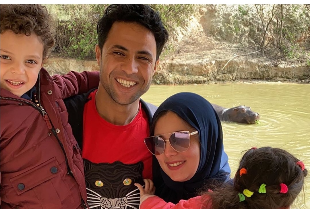 محمد إبراهيم وأسرته 