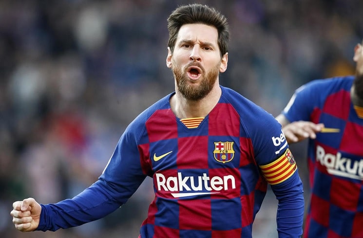 ميسي نجم برشلونة