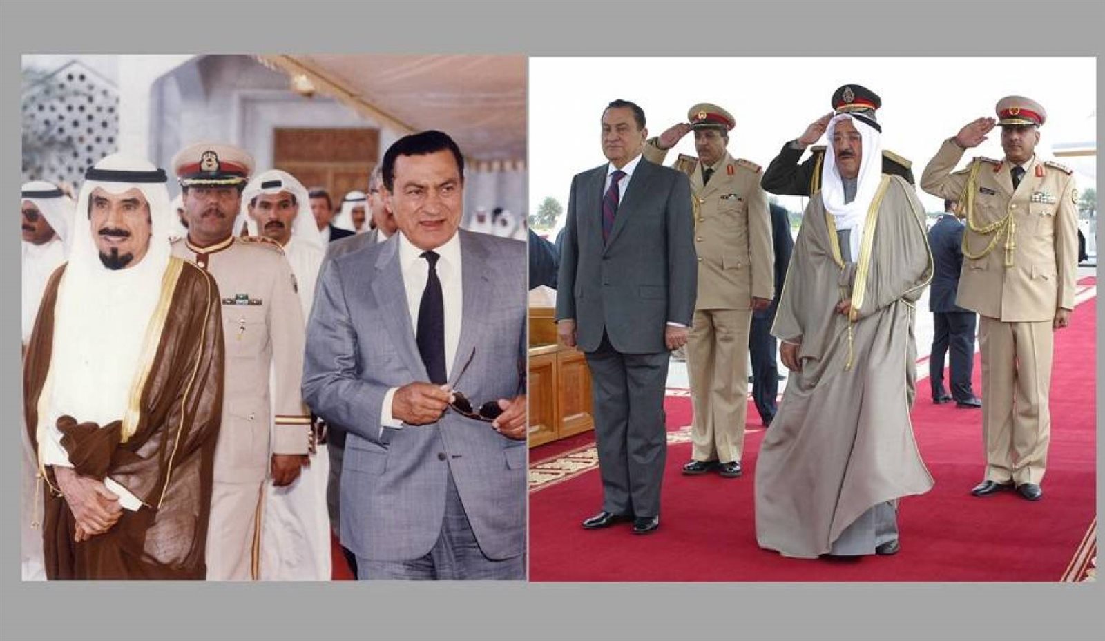 حسني مبارك في الكويت