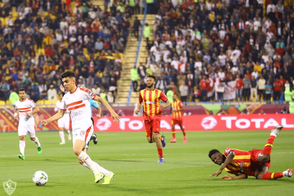 مباراة الزمالك والترجى