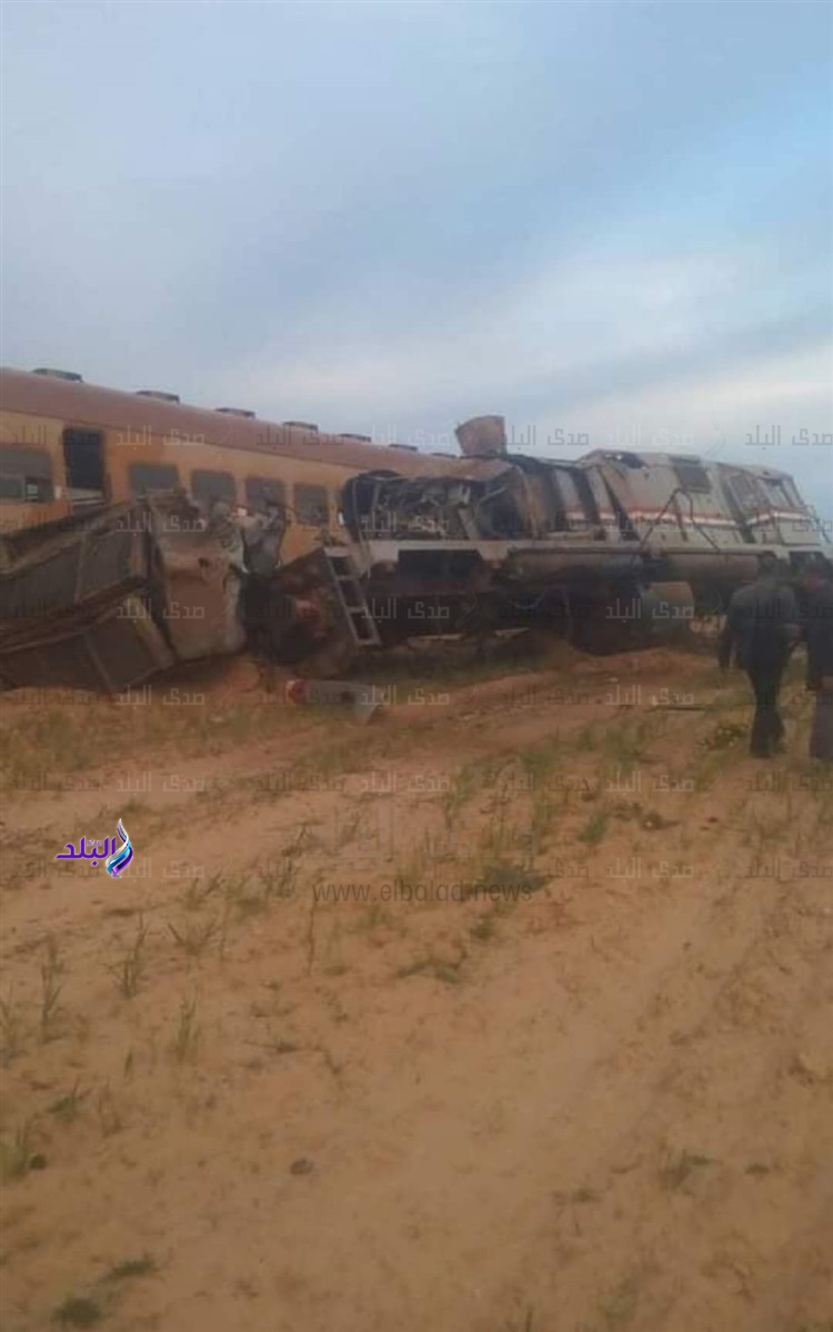 انقلاب قطار مطروح 