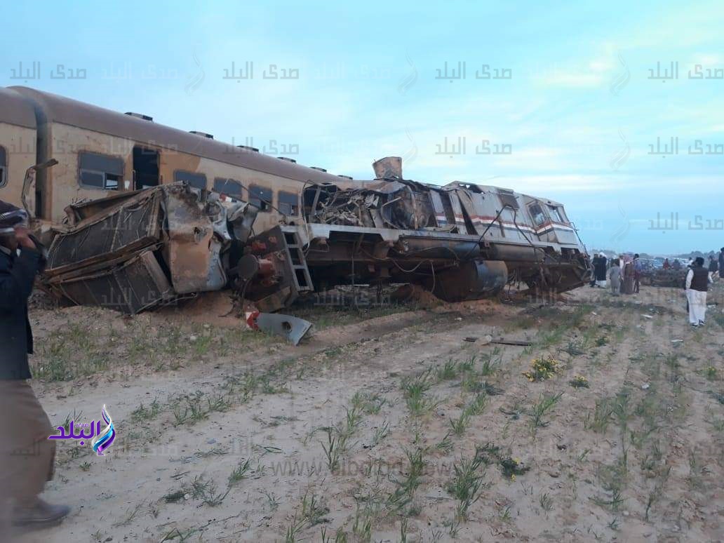 انقلاب قطار سيدى عبد الرحمن