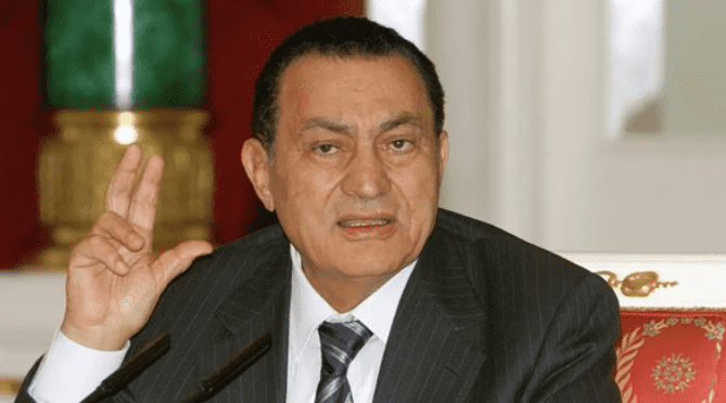 الرئيس الراحل محمد حسنى مبارك 