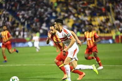 مباراة الزمالك والترجي