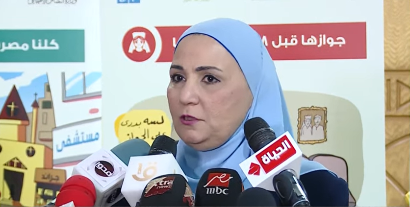 نيفين القباج، وزيرة التضامن الاجتماعى