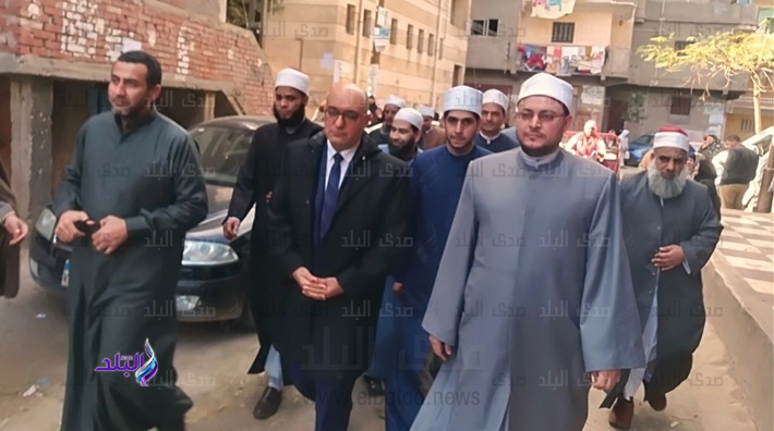 تشييع جثمان المفكر الإسلامي محمد عمارة في كفر الشيخ