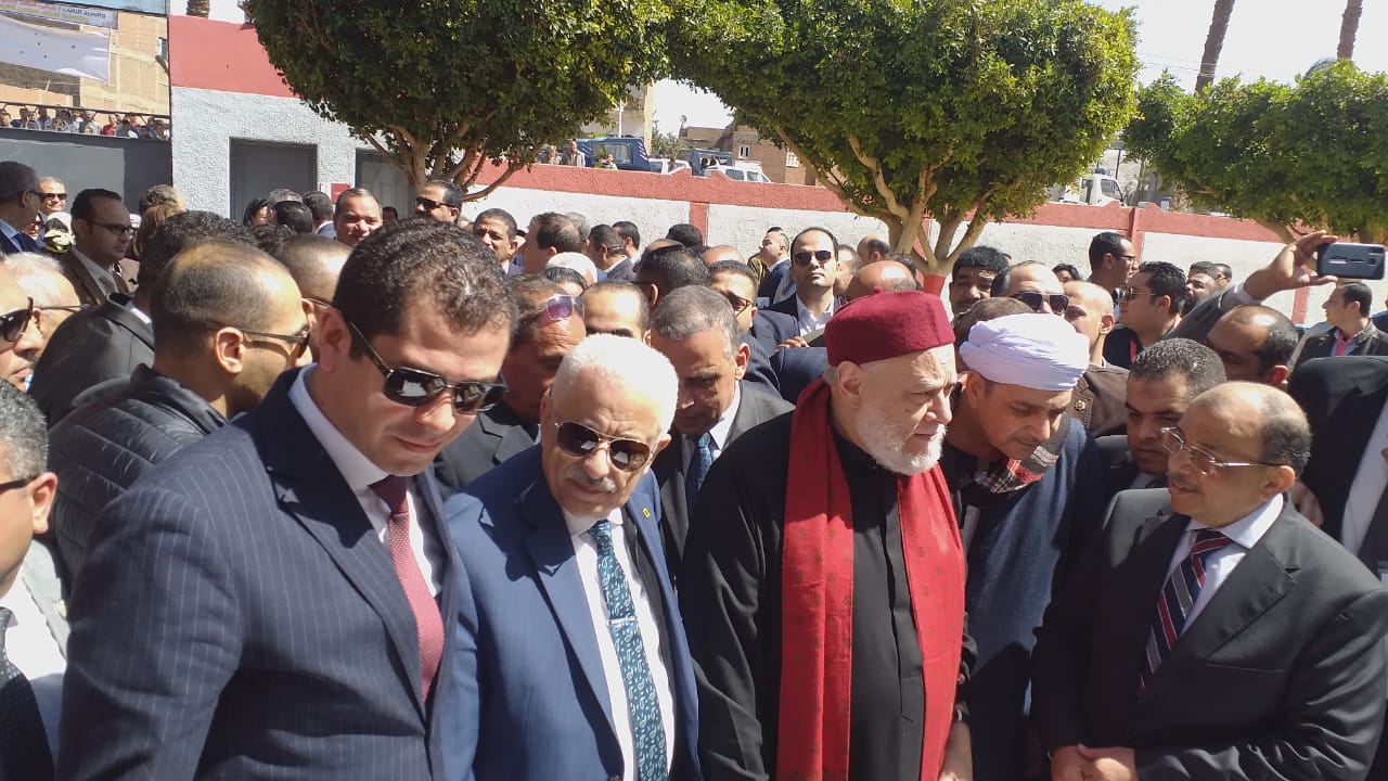 جانب من افتتاح مشروعات تنموية في سوهاج