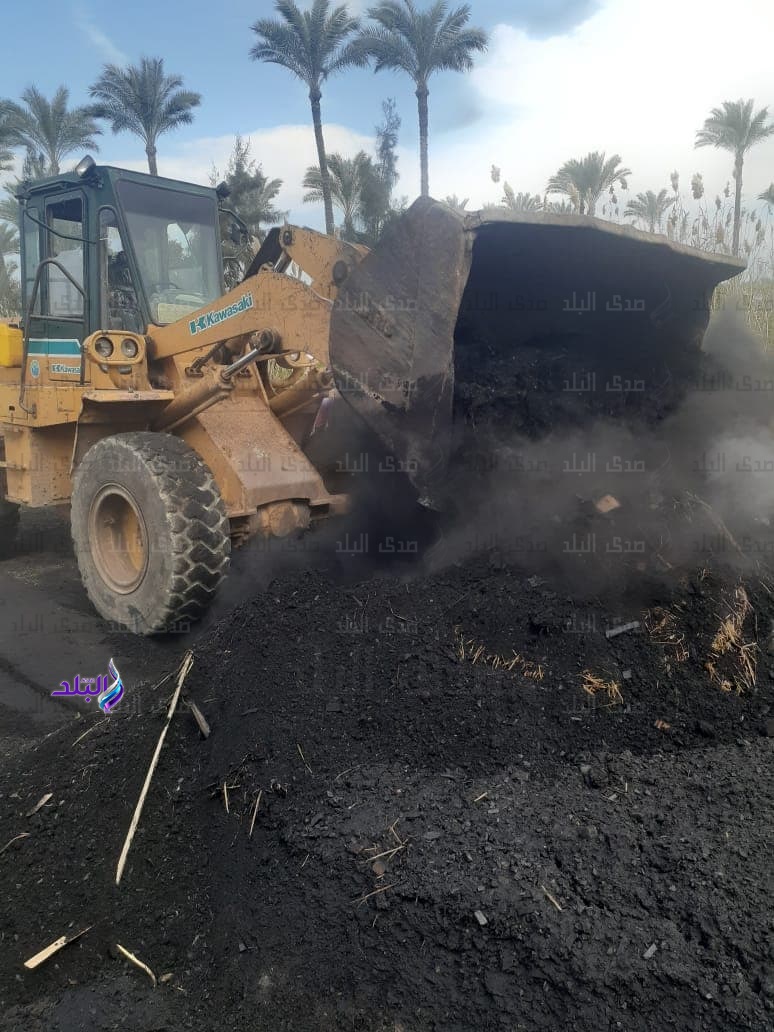 ازالة 6 مكامير فحم بدمياط باجمالى 98 مكمورة خلال شهر فبراير