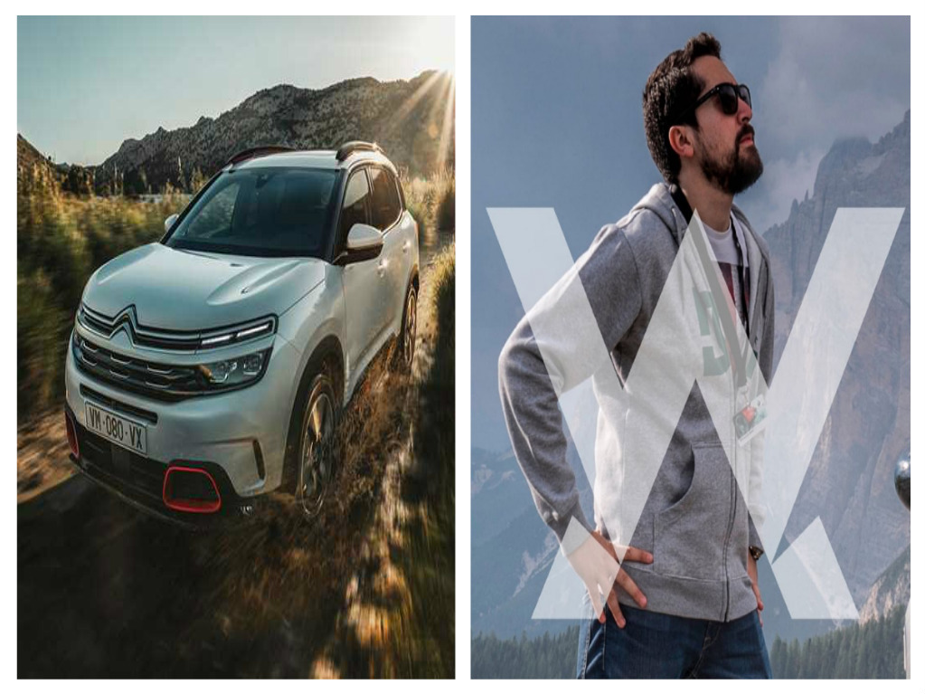 أحمد الوكيل مع سيتروين C5 Aircross