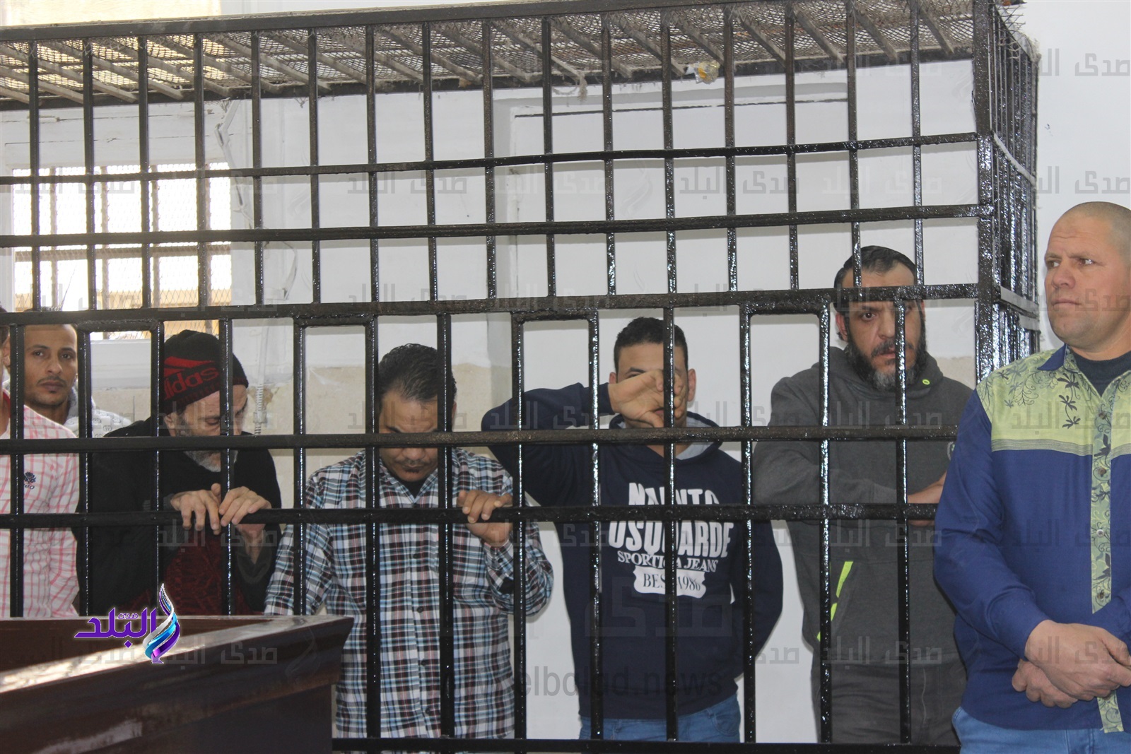 المتهمين بذبح زوجين بالفيوم الى فضيلة المفتى