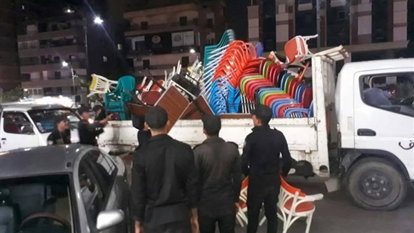 محافظة الجيزة تشن حملة مكبرة لاعادة الانضباط بشوارع الدقي