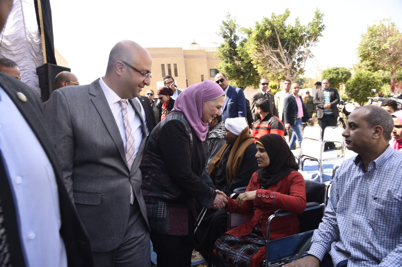نيفين القباج -  وزيرة التضامن