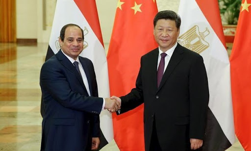 الرئيس السيسي ونظيره الصيني