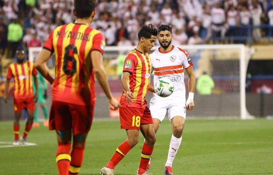 لقاء سابق بين الزمالك والترجي التونسي 