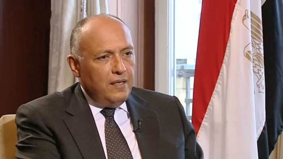 وزير الخارجية سامح شكري 