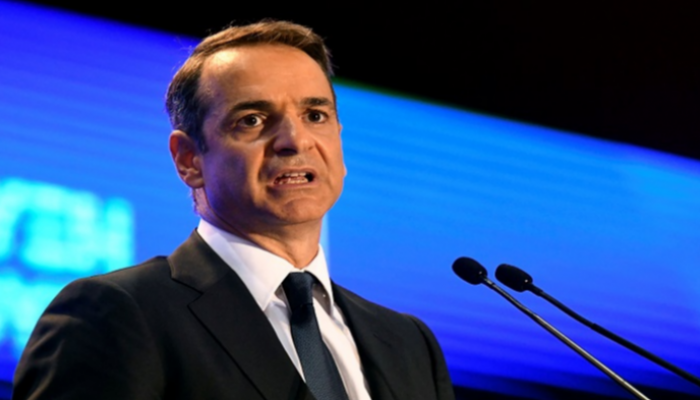 رئيس الوزراء اليوناني كيرياكوس ميتسوتاكيس