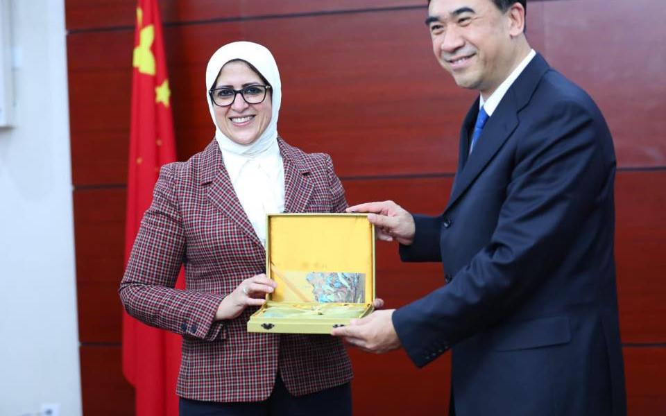 وزيرة الصحة الدكتور هالة زايد