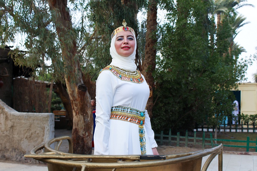 عروسة الزفاف الفرعوني