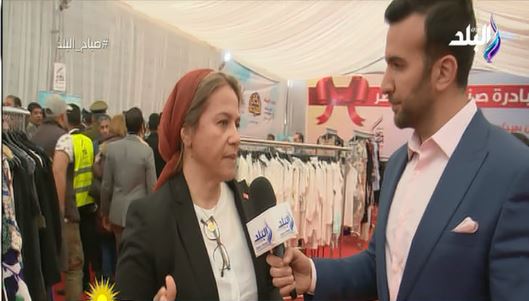 منال صالح ، الرئيس التنفيذى لبنك الكساء المصرى