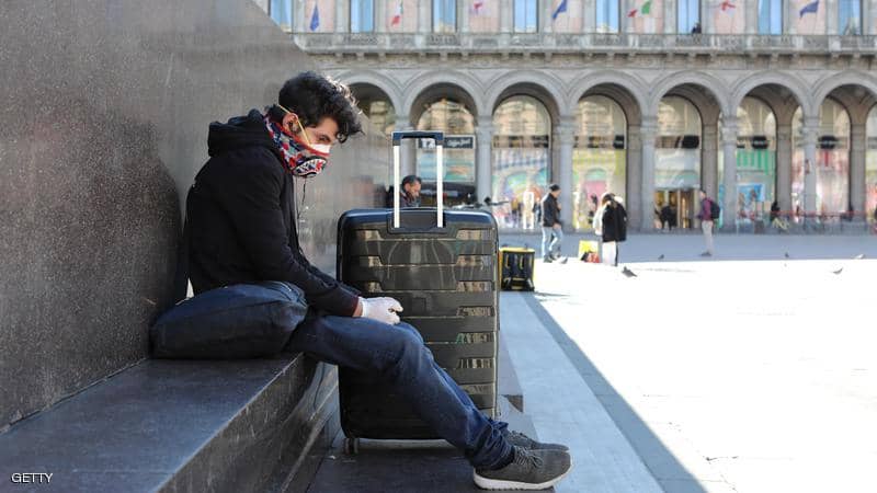 مصاب بـ فيروس كورونا