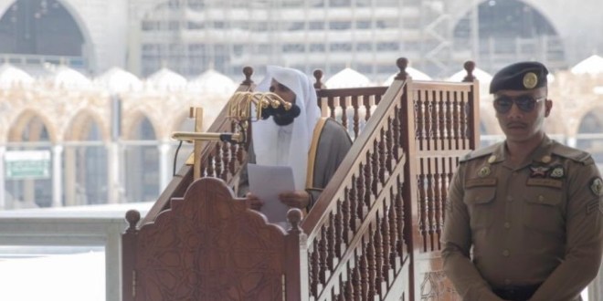 الشيخ عبدالله بن عواد الجهني إمام وخطيب المسجد الحرام