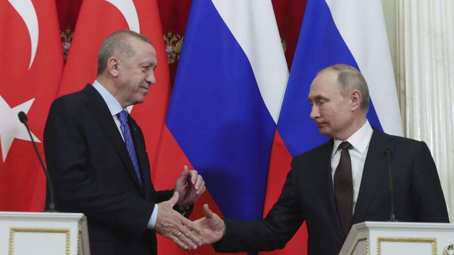 فلاديمير بوتين - رجب طيب أردوغان