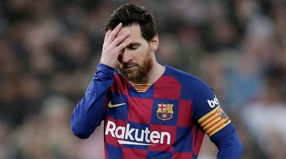 ميسي لاعب برشلونة
