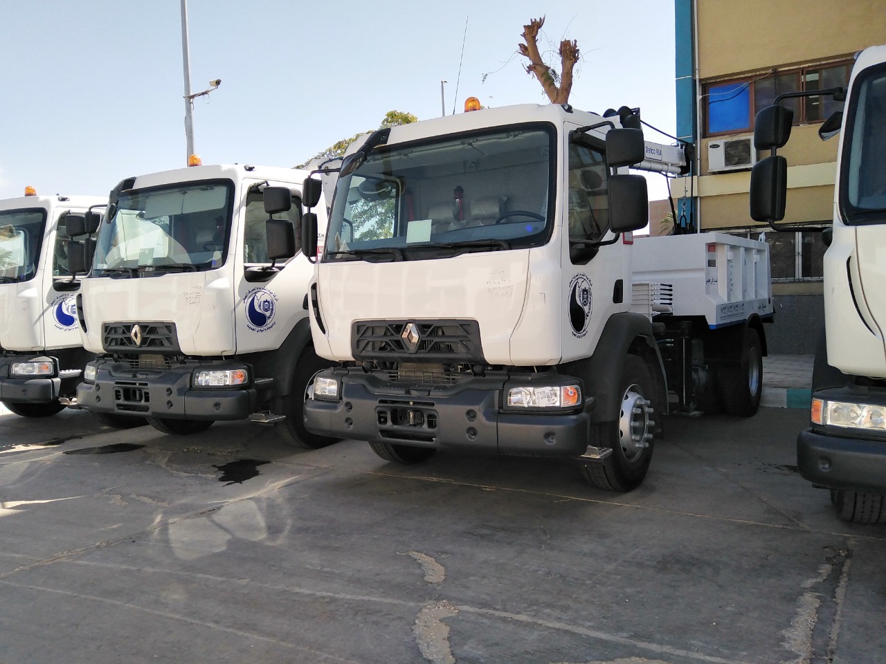 المعدات الجديدة بشركة مياه أسيوط