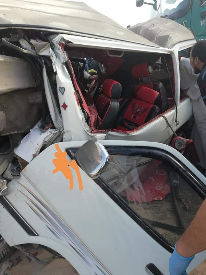 حادث بطريق النوبارية