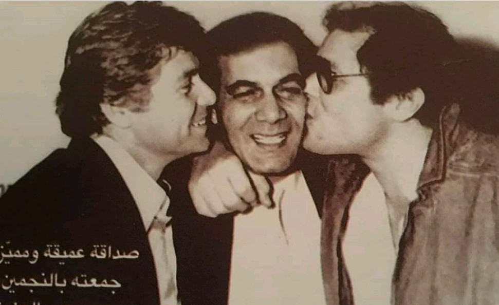 محمود ياسين وحسين فهمى ومحمود عبد العزيز