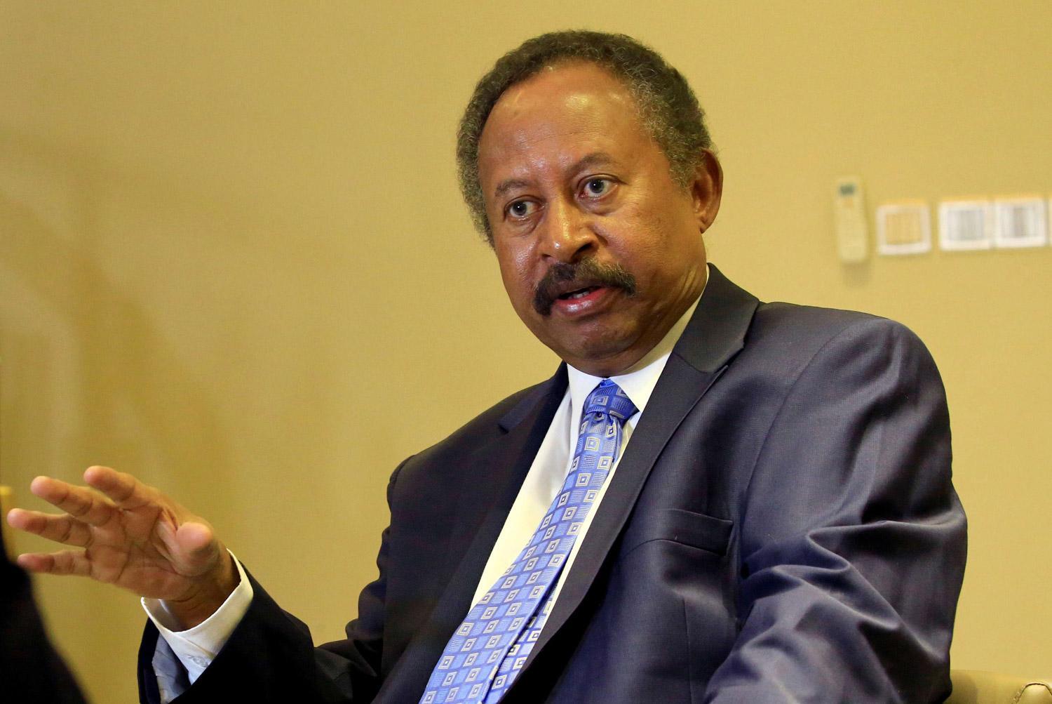 نجاة رئيس الوزراء السوداني عبدالله حمدوك من محاولة اغتيال