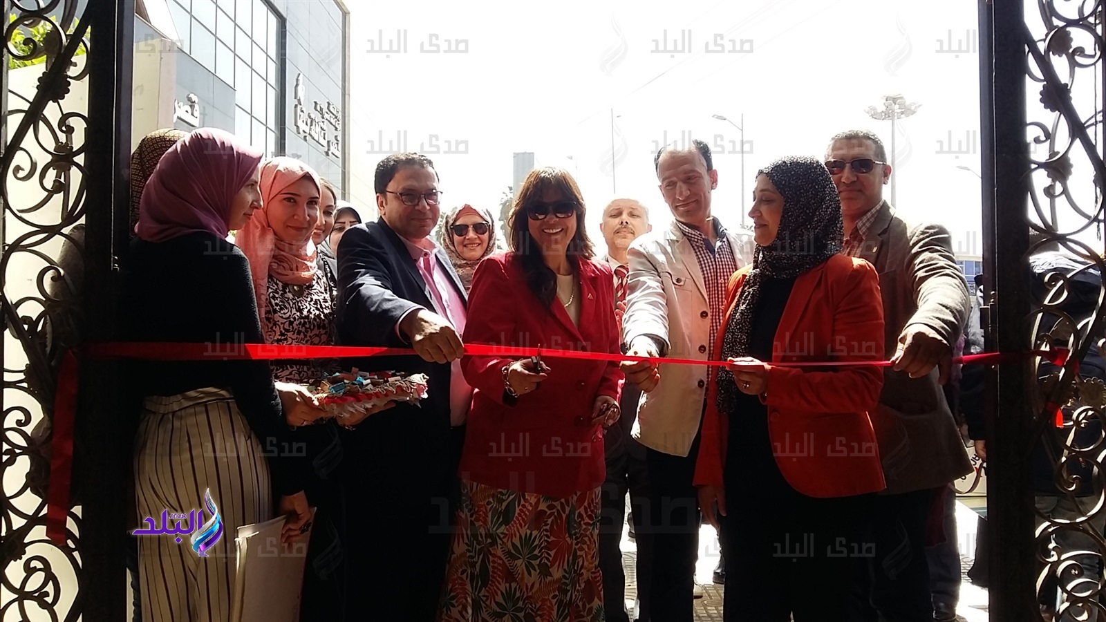  معرض فنى بجامعة بنها
