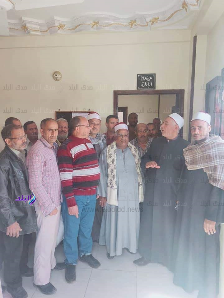 الشيخ سلامة عبد الرازق وكيل وزارة الأوقاف بالمنيا