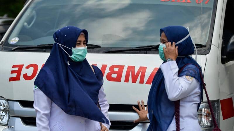 إندونيسيا تسجل أول حالة وفاة بـ كورونا