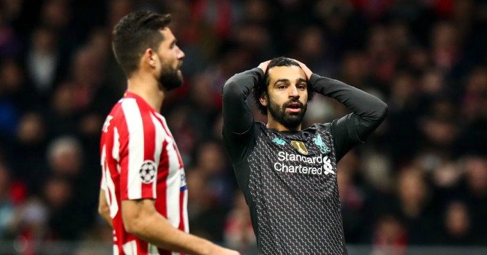 محمد صلاح ضد أتلتيكو مدريد