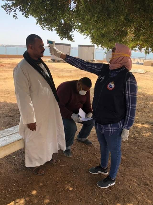 حملات بأسوان لفحص العاملين بالسياحة
