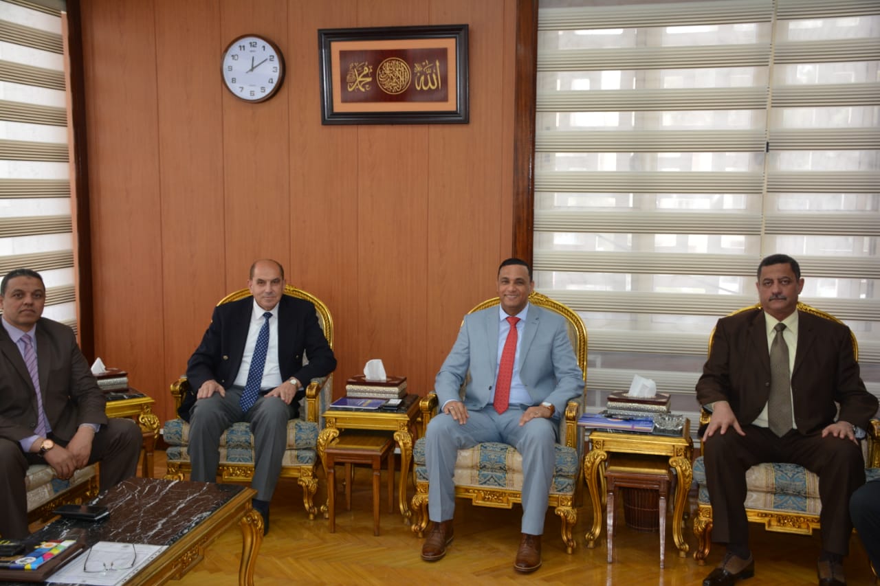محافظ الدقهلية يستقبل وفد شركة هليوبوليس