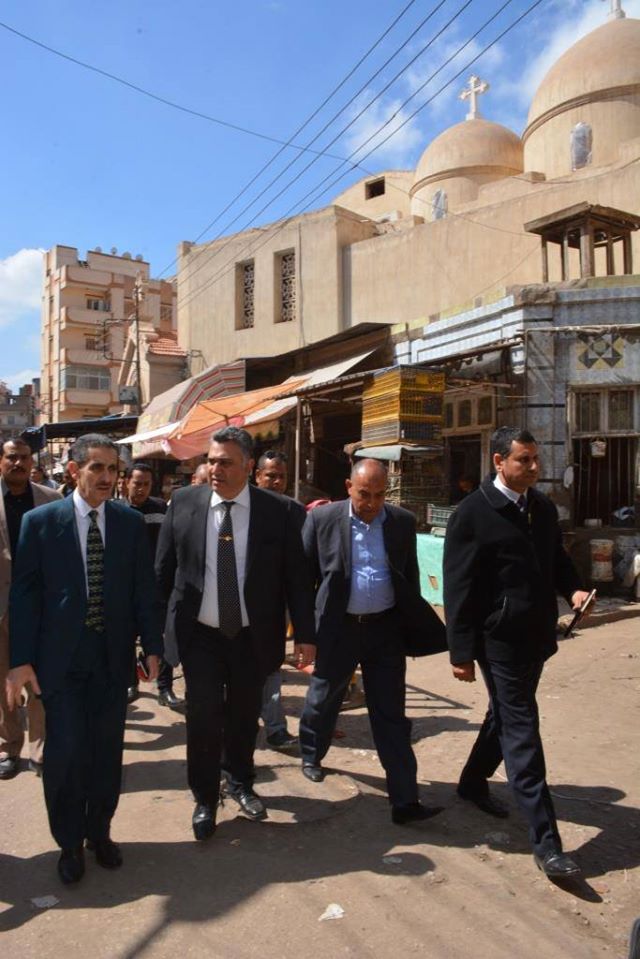 جولة  الدكتور طارق رحمي محافظ الغربية 