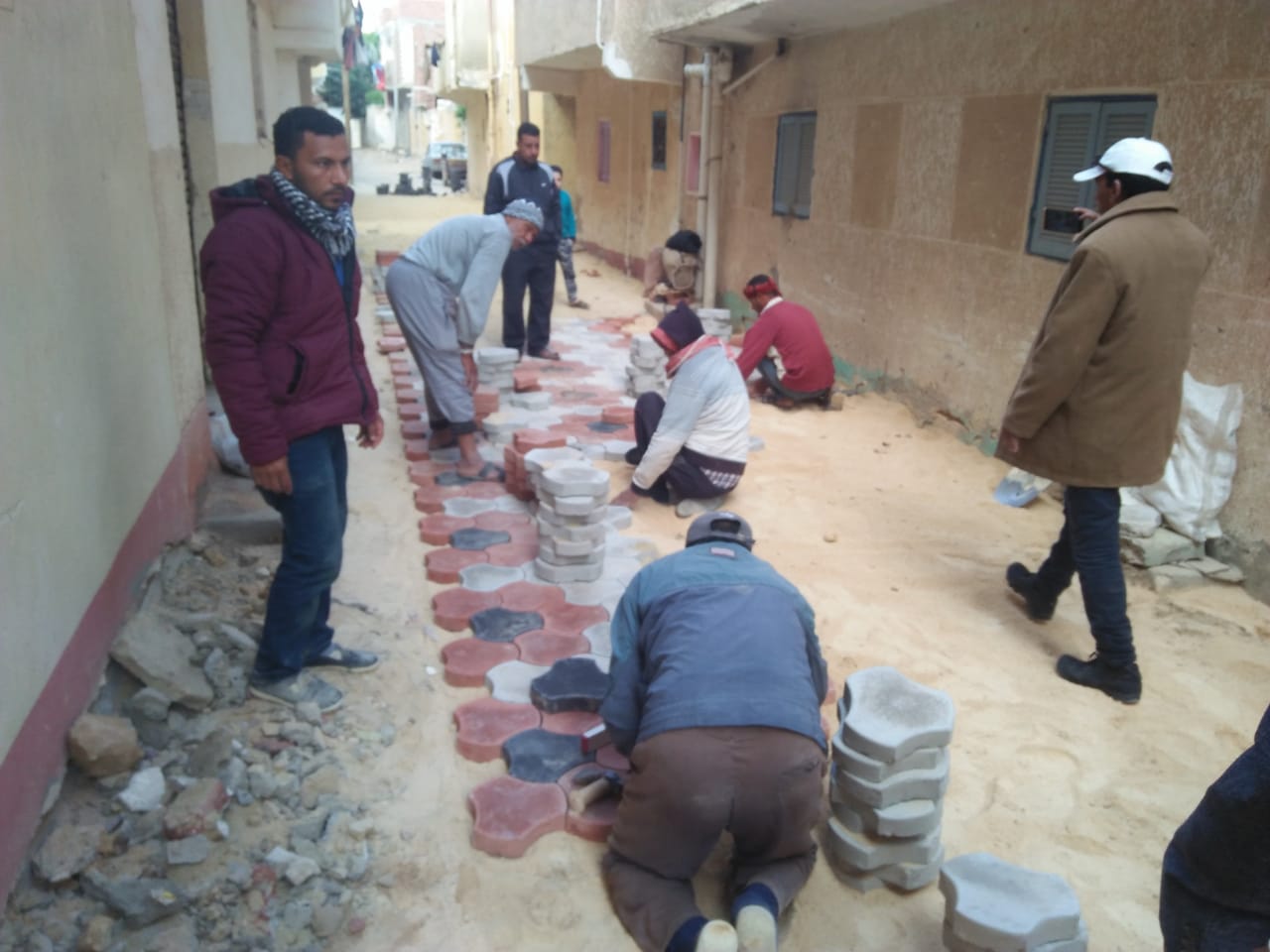 رصف  انترلوك