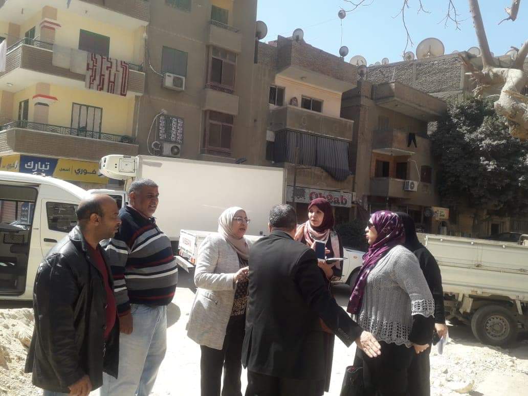 نائب محافظ القاهرة تتفقد مشروعات المعصرة