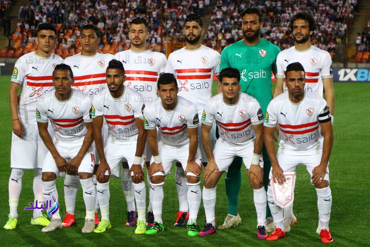 فريق الكرة بنادي الزمالك 
