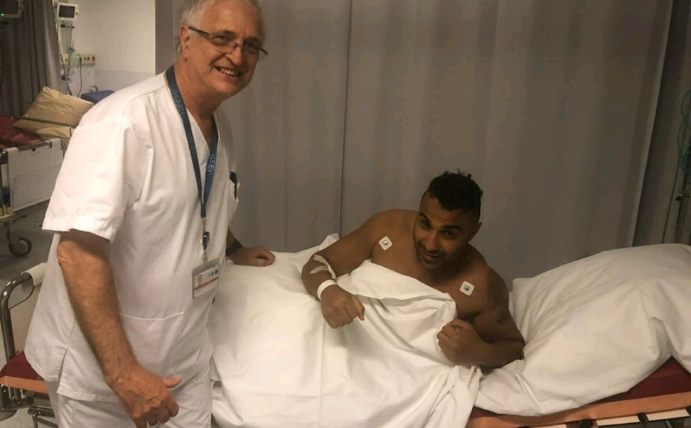 احمد فهمى والطبيب المعالج