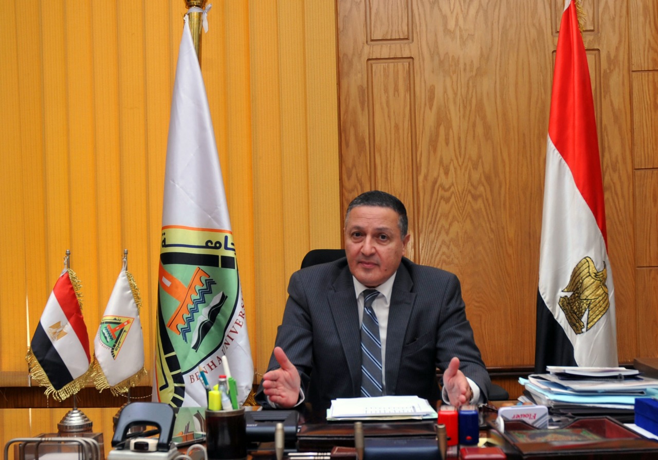 القرش مديرا لمستشفيات بنها الجامعية