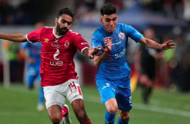 بن شرقي - الشحات لاعبا ناديي الزمالك والأهلي