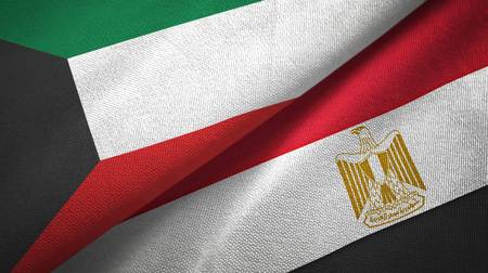 البلدين الشقيقين مصر- الكويت 