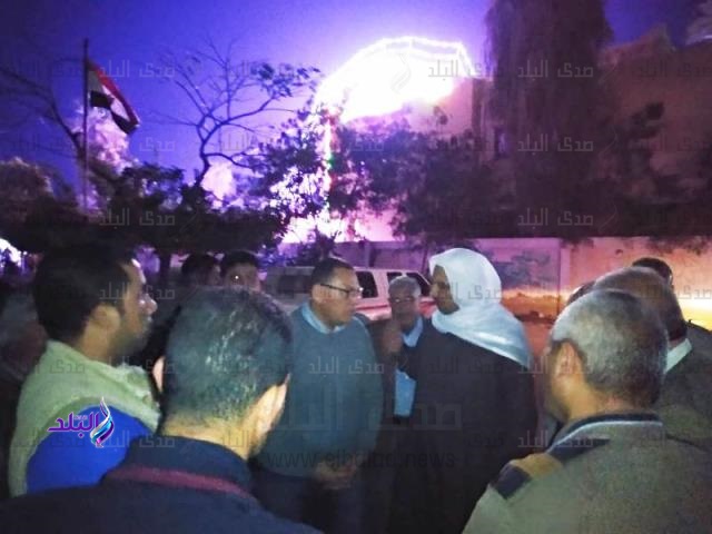 محافظ الشرقية يتفقد معسكر إيواء متضرري السيول 