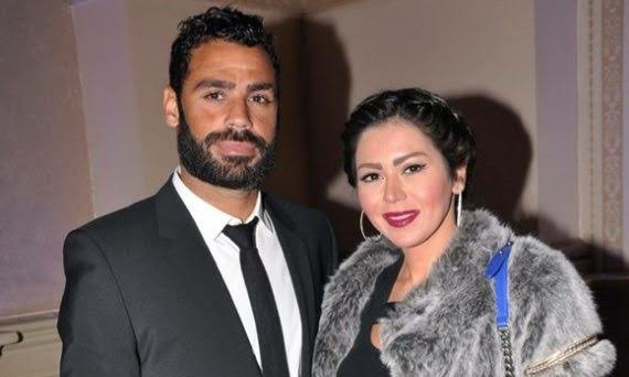 محمد عبد المنصف وزوجته 