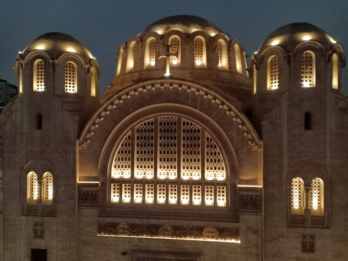 صورة من عملية الإضاءة