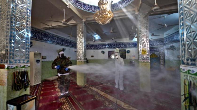 تعقيم المساجد في العراق